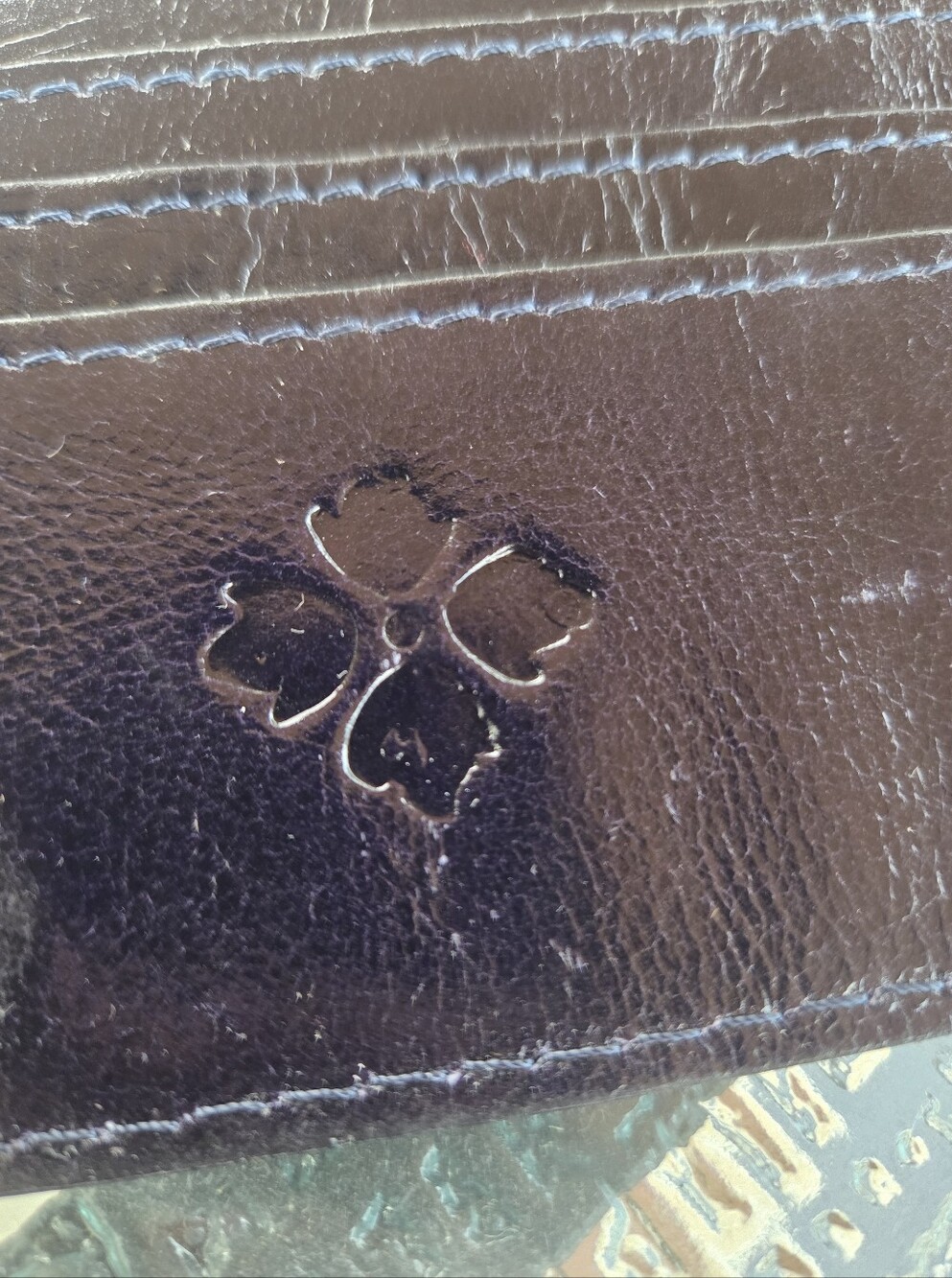 🍋Positano Limon Patricia Nash Genuine Leather Wallet ✨️ - Picture 3 of 6
